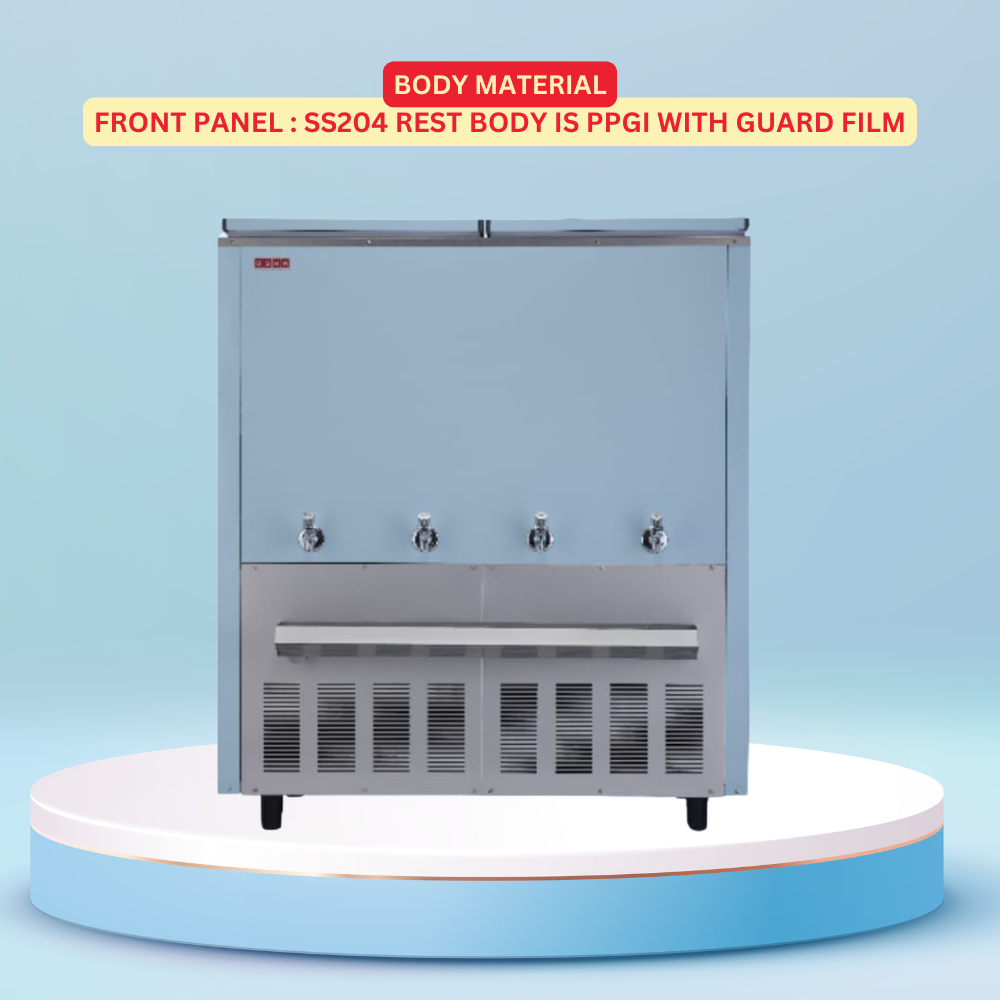 Usha Partial Steel Body Water Cooler SP150400NC- premium cold and normal water solution.