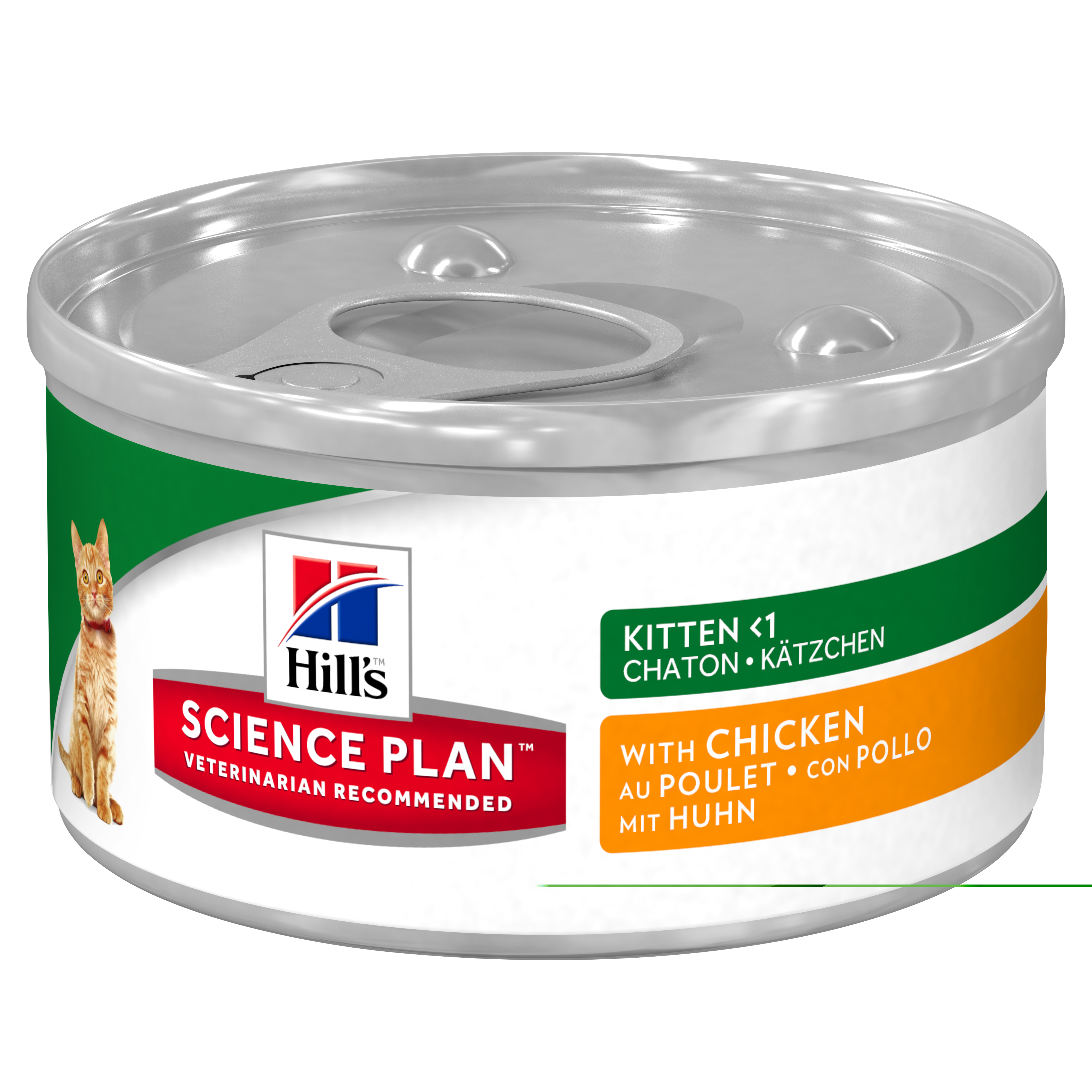 Hills Science Plan  Kitten Feline w/Chicken 82 g x 24 Hills Science Plan  Kitten Feline w/Chicken 82 g x 24