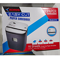 Kores Easy Cut Paper Shredder Machine Model-872