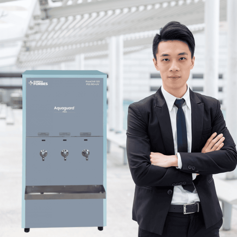 Aquaguard Pro Pure Chill 120 PSS Commercial Water Cooler Perfect for Commercial Space.