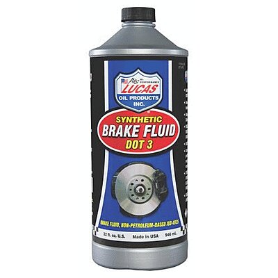 Lucas Oil Synthetic Brake Fluid Dot 3 (32 Fl Oz)