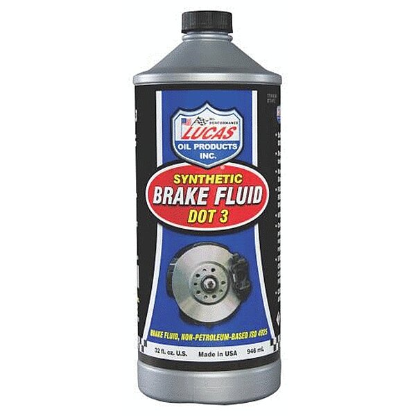 Lucas Oil Synthetic Brake Fluid Dot 3 (32 Fl Oz)