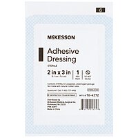 McKesson Sterile Non-Adherent Dressing with Adhesive 2" x 3" (BX/100EA)