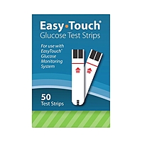 EasyTouch Blood Glucose Test Strips, 50 Count