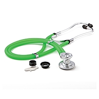 McKesson Sprague Stethoscope Green 22 Inch 2-Tube Double-Sided Chestpiece (EA)