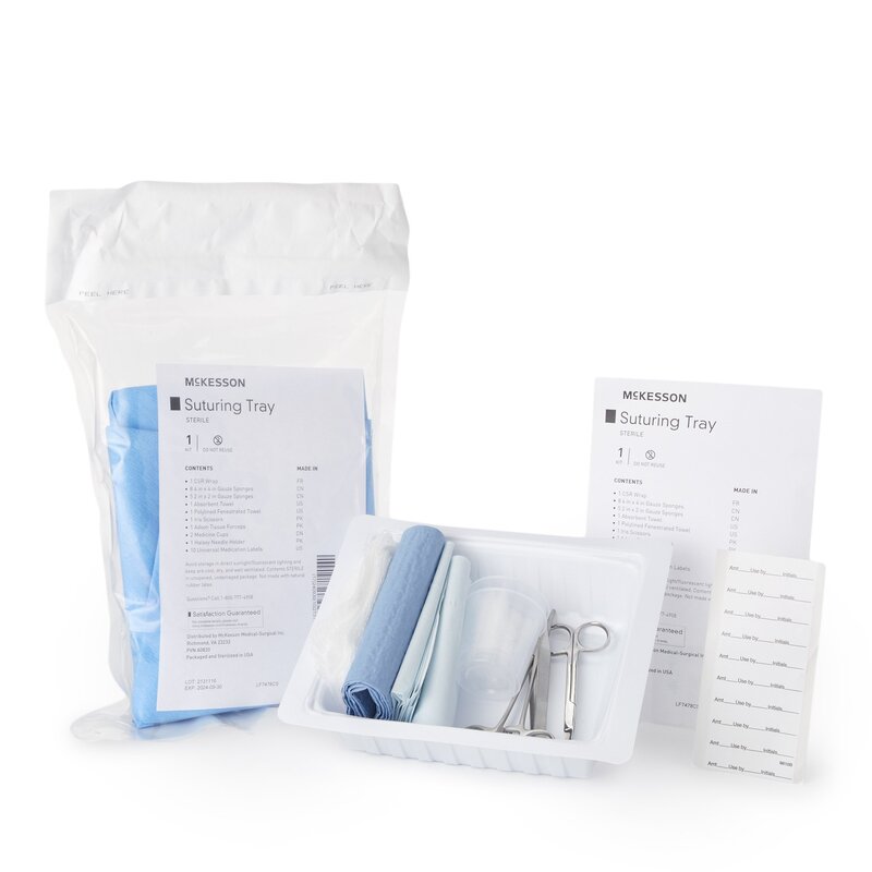Suture Tray McKesson 82768