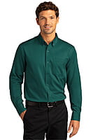 W808 CAMISA CABALLERO ML PORT AUTHORITY SUPERPRO REACT