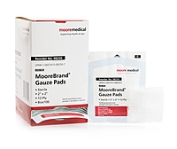 McKesson Gauze Sponge – 2 × 2 Inch, 12-Ply, Sterile, 1 per Pack