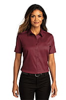 LW809 CAMISA DAMA MC PORT AUTHORITY SUPERPRO REACT