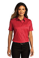 LW809 CAMISA DAMA MC PORT AUTHORITY SUPERPRO REACT