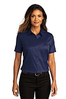 LW809 CAMISA DAMA MC PORT AUTHORITY SUPERPRO REACT