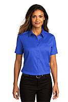 LW809 CAMISA DAMA MC PORT AUTHORITY SUPERPRO REACT