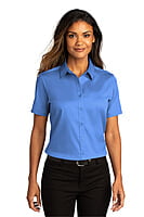 LW809 CAMISA DAMA MC PORT AUTHORITY SUPERPRO REACT
