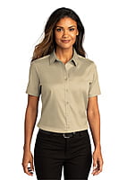 LW809 CAMISA DAMA MC PORT AUTHORITY SUPERPRO REACT