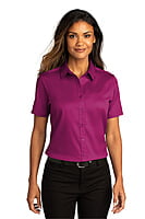 LW809 CAMISA DAMA MC PORT AUTHORITY SUPERPRO REACT