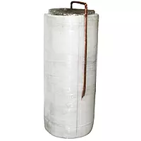 Electrodo 20X60Cms Cal.1/0 Awg Con 2 Bultos De Carbon 1/0Awg