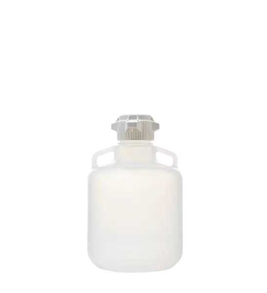 EZLabpure™ 10 L Round Carboy, PP, 83B VersaCap, 1/EA