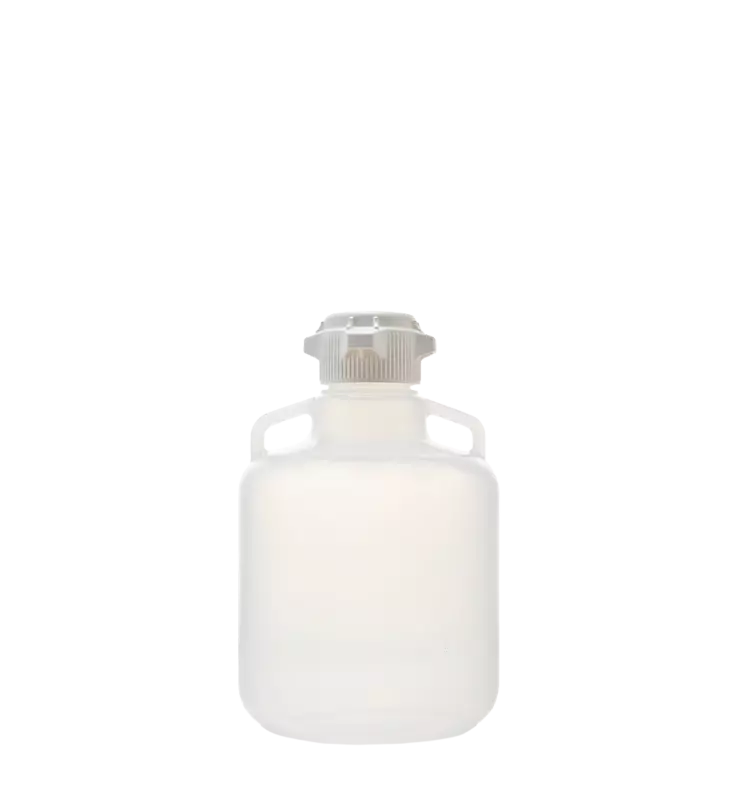 EZLabpure™ 10 L Round Carboy, PP, 83B VersaCap, 1/EA