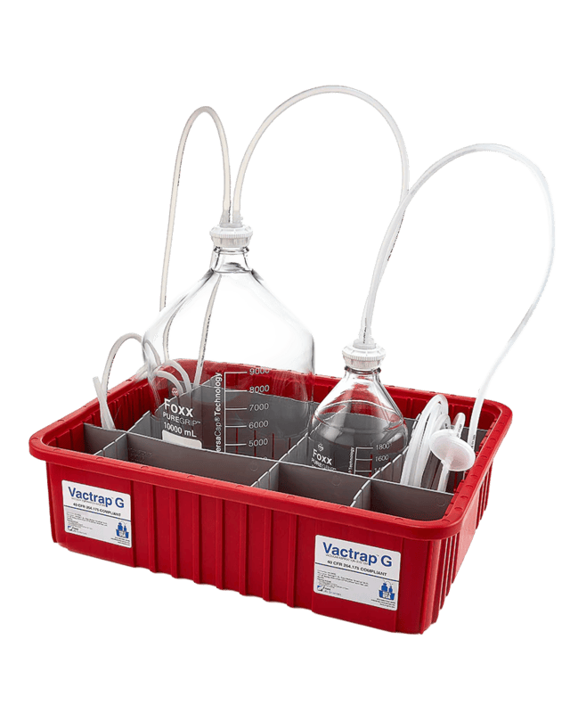 Vactrap™ G Vacuum Trap System, 10+2 L PUREGRIP Glass Bottles Assy 1/EA 