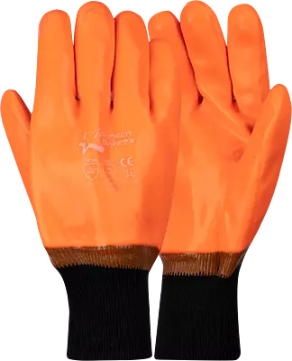 Pioneer PVC High Visibilty Freezer Glove