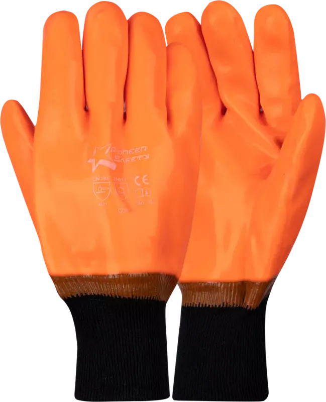 Pioneer PVC High Visibilty Freezer Glove