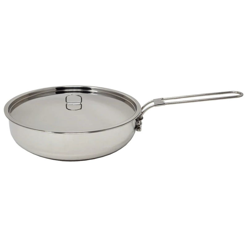 Pathfinder 10" Stainless Steel Skillet and Lid Pathfinder 10" Stainless Steel Skillet and Lid