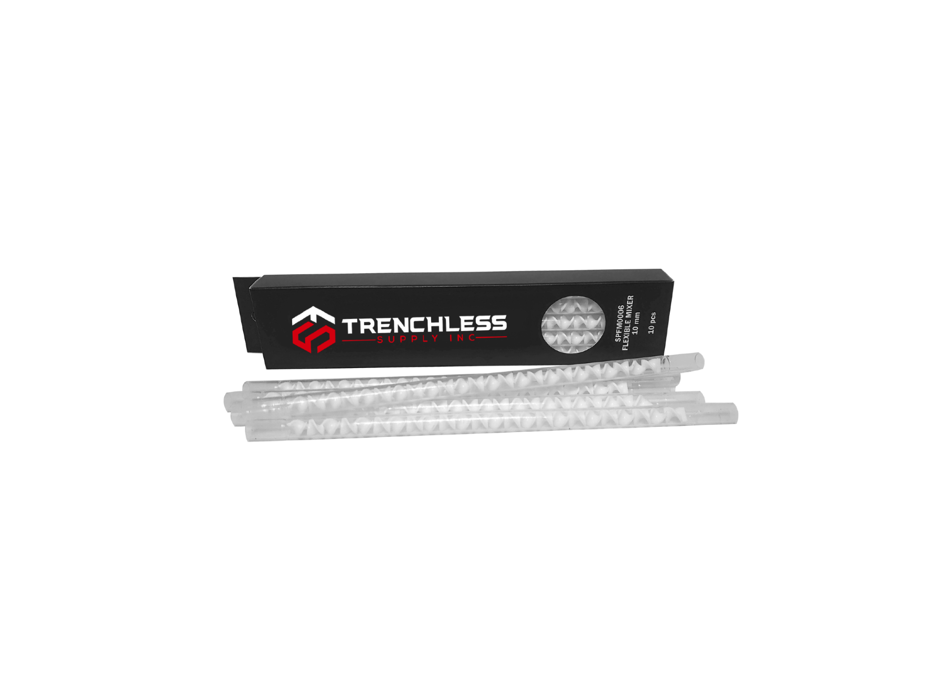 Flexible Static Mixer 10mm (10pcs)