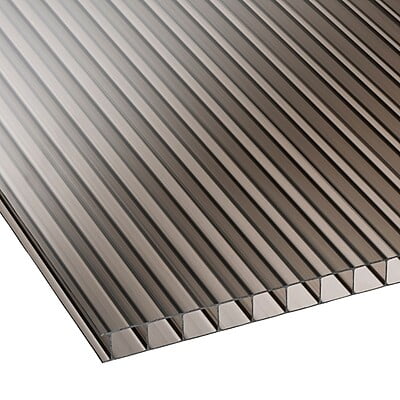 10mm Bronze Twinwall Polycarbonate