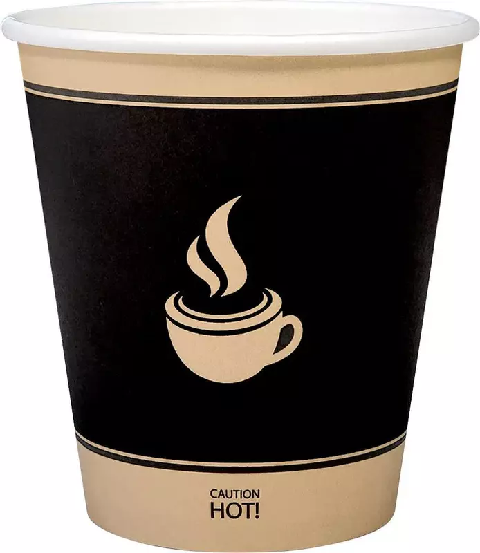 10oz Hot Paper Cups - Design [1000ct]