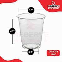 10oz Clear Cup Reserve 20/50