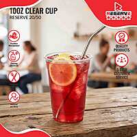 10oz Clear Cup Reserve 20/50