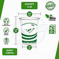 10oz Eco-Island Cold Cups BVI Print 20/50