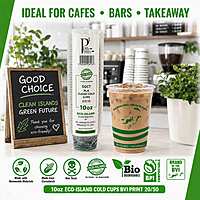 10oz Eco-Island Cold Cups BVI Print 20/50