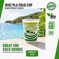 10oz Eco-Island Cups DMN 20/50