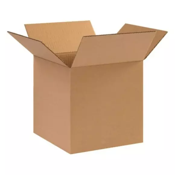 100 10x10x10 Kraft Cardboard Shipping Box