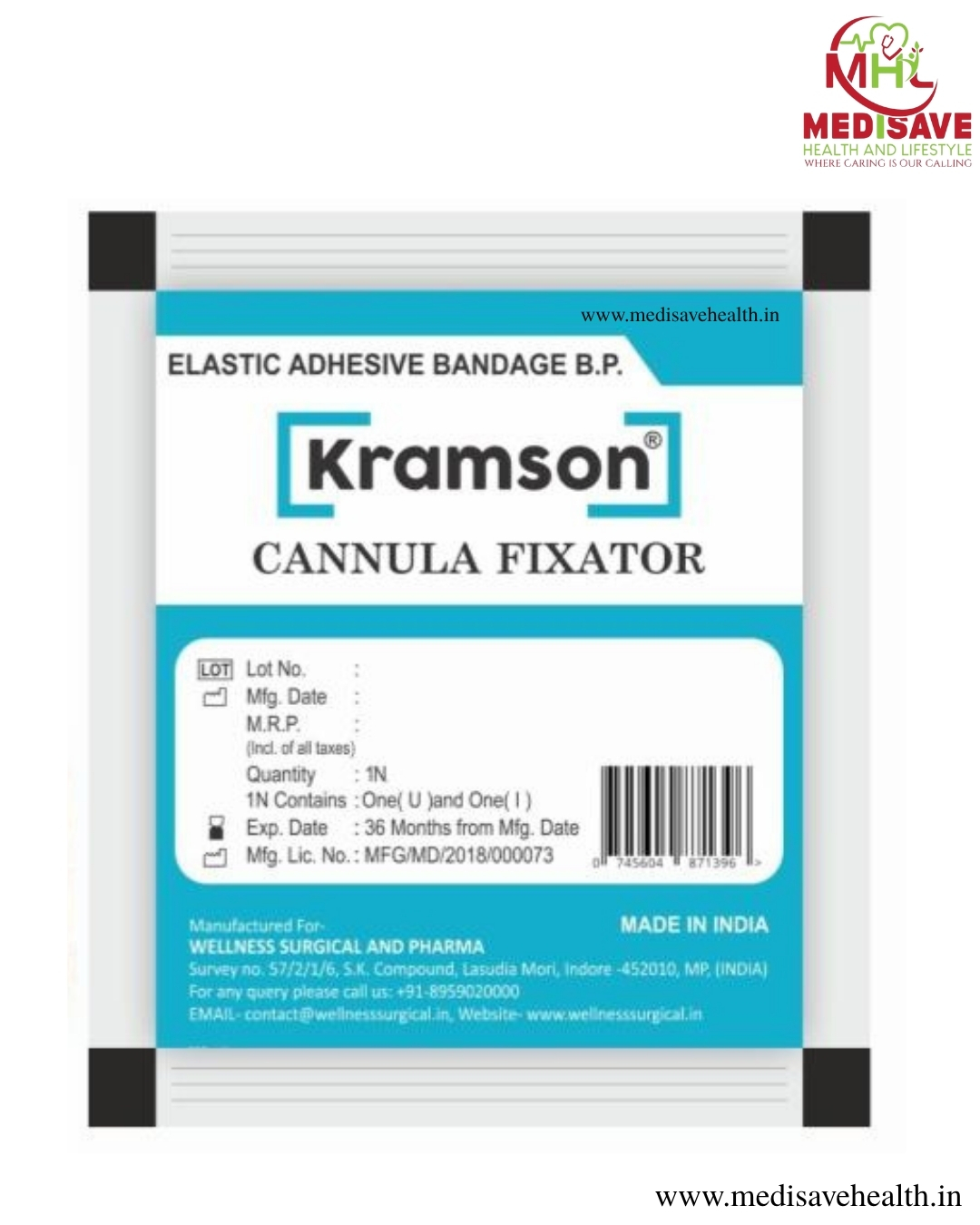 CANNULA FIXATOR - WELLNESS