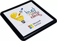 PLASTIC FRIDGE MAGNET SQUARE
