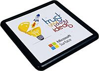 PLASTIC FRIDGE MAGNET SQUARE