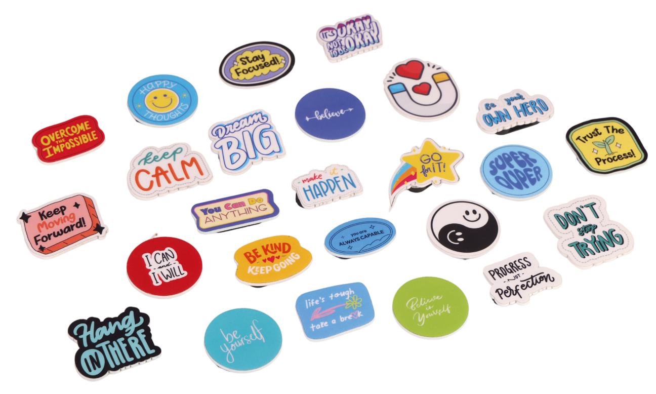 ACRYLIC BADGES WITH MAGNET