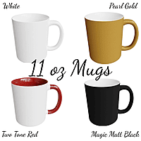 11 oz Ceramic Mugs