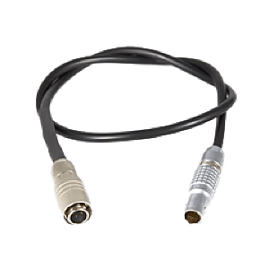 Teradek 12" 2-Pin Connector to 4 pin Hirose Cable