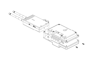 Teradek Bolt Dual Battery Plate Mount 14.4V - Bolt 300/600/2000 TX / Gold-Mount