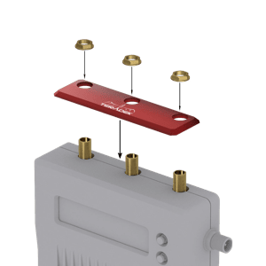 Teradek Bolt Accessory Identification Color Plates (For Bolt 1000/3000) - Transmitter / Red