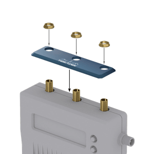 Teradek Bolt Accessory Identification Color Plates (For Bolt 1000/3000) - Transmitter / Blue