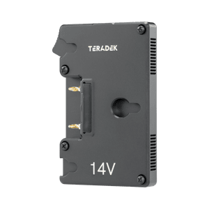 Teradek Pro Battery Plate (14V) - Gold Mount / Female - Battery Side