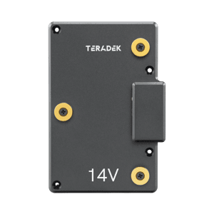 Teradek Pro Battery Plate (14V) - Gold Mount / Male - Camera Side