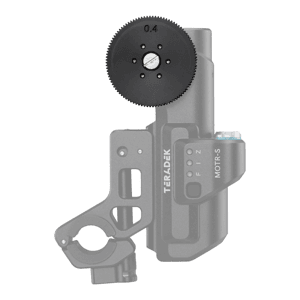 Teradek Motor Gears for MOTR.S/MAX (Individual) - Iris (64pitch) Gear - 0.4 Mod, 100 Teeth, 7mm Width