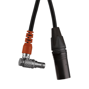 Teradek RT MDR.M Power Cable - 4pin XLR (s) to 2pin (r/a) (15in/40cm) - 21in (53cm)
