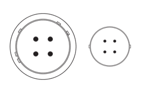 Teradek RT Latitude Camera Control Cable - Sony F55 (HR10A 4pin) (15in/40cm)