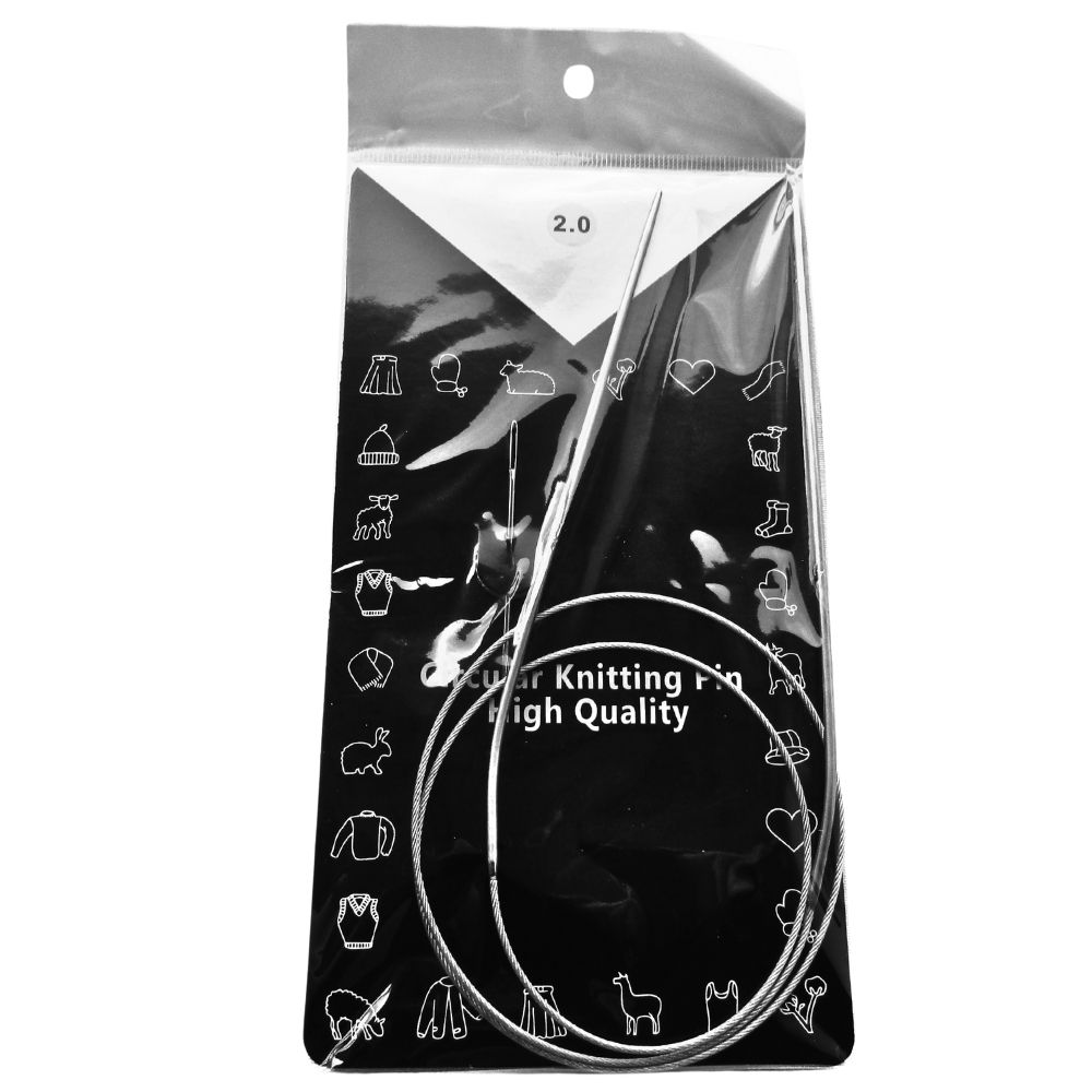 Aguja Circular No 2 X 80Cm Paquete X 10 Und Aguja Circular No 2 X 80Cm Paquete X 10 Und